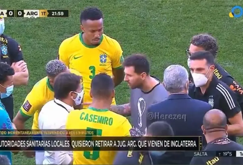 Papel&oacute;n, as&iacute; reacciona la prensa argentina ante la suspensi&oacute;n del partido vs Brasil