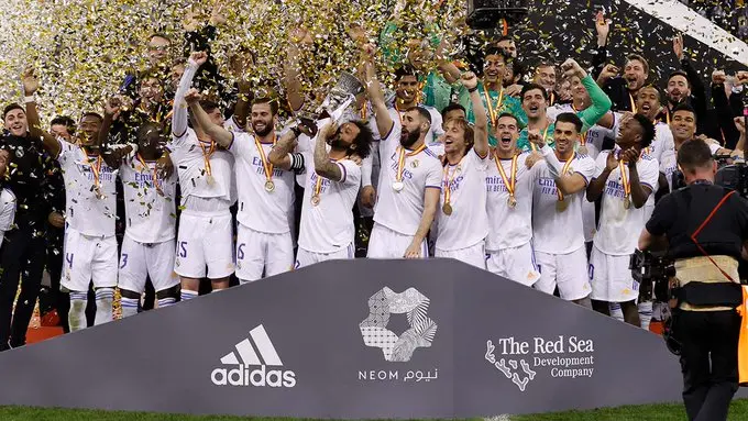 El cuadro blanco ganó su primer título del 2022. Foto: Twitter @realmadrid