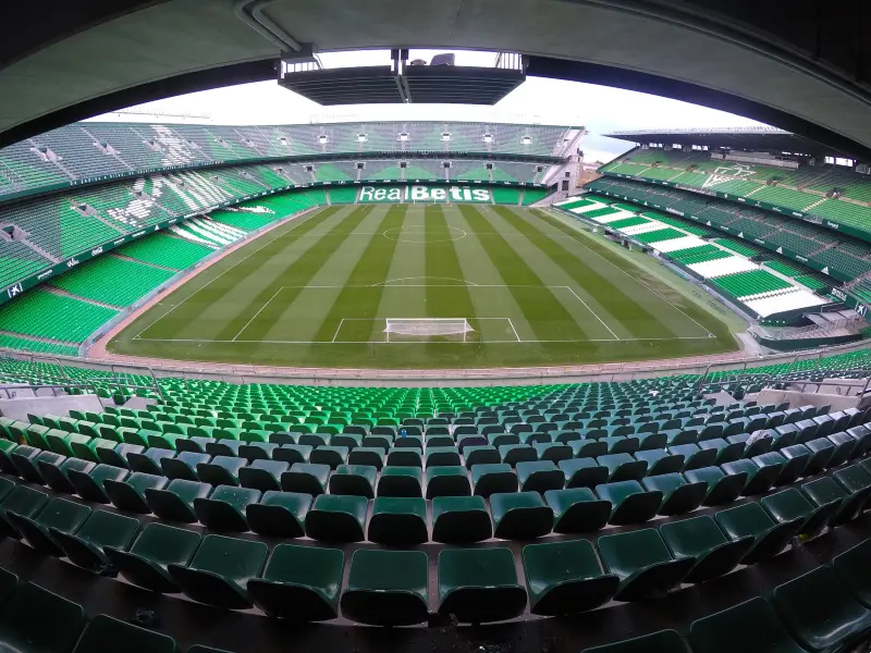 El Estadio Benito Villamarín fue vetado por el incidente de la Copa del Rey - Twitter @RealBetis