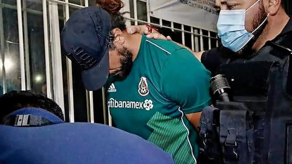 Sergio Mitre fue detenido en 2020. (Foto proceso.com.mx)