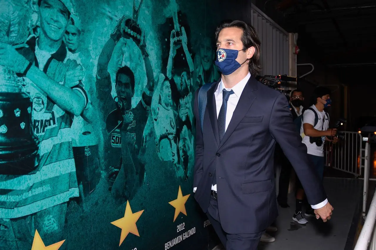 Santiago Solari es criticado porque tiene al América con un punto en lo que va del campeonato. Foto: Cuartoscuro.