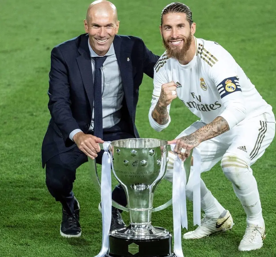 El técnico francés conquistó diversos títulos al frente del Real Madrid. Foto: Instagram @zidane