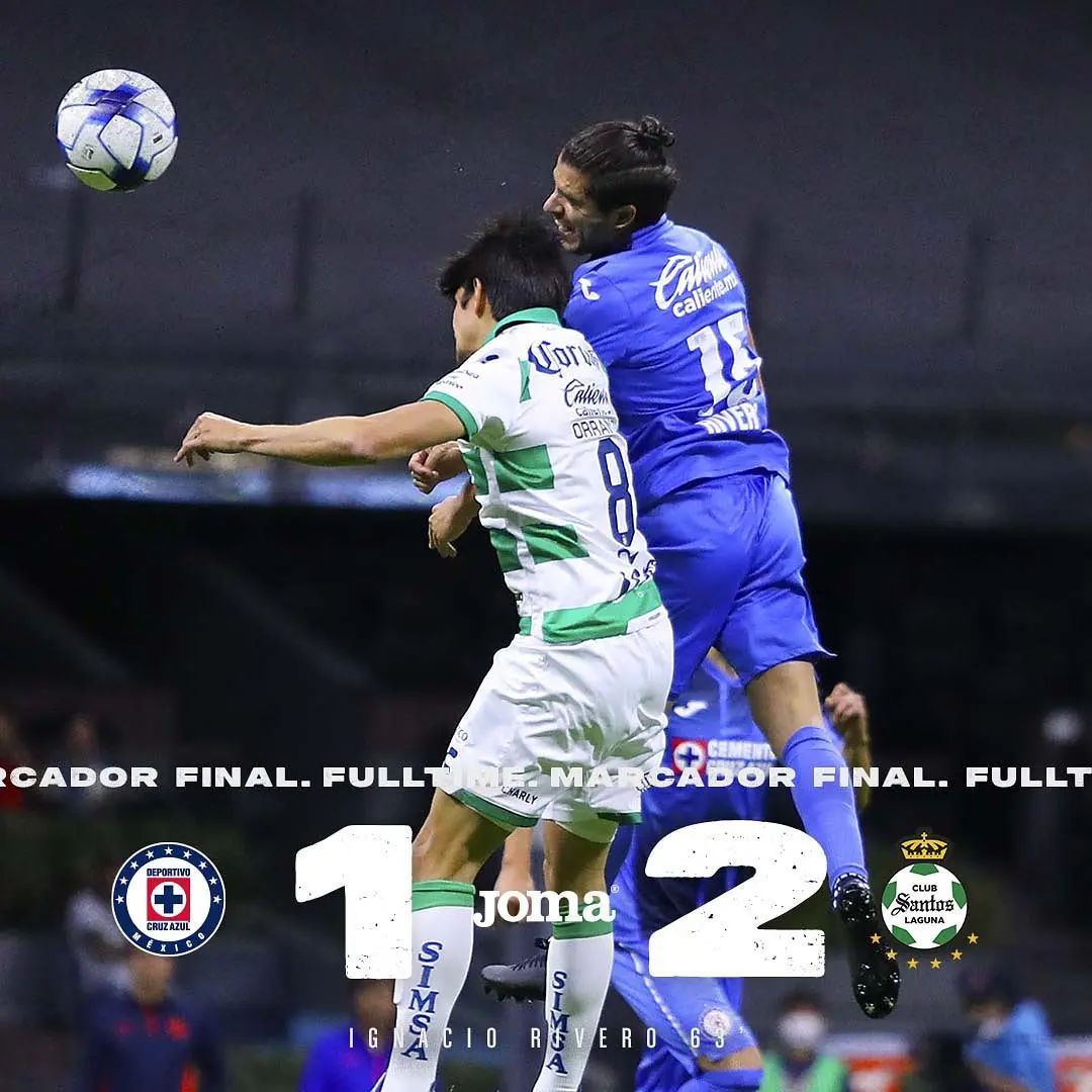 La Máquina una vez más dejó ir puntos en los minutos finales del partido. Foto: Instagram @cruzazul