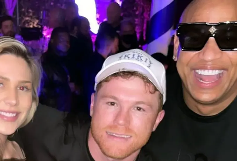 Sa&uacute;l Canelo &Aacute;lvarez recibe el A&ntilde;o Nuevo junto a Gente de Zona