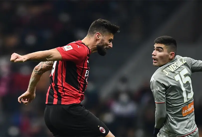 Milan deja fuera al Genoa de la Copa de Italia; Johan jugó todo el encuentro Milan deja fuera al Genoa de la Copa de Italia; Johan jugó todo el encuentro