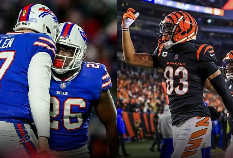 Buffalo Bills y Bengals avanzan a la ronda divisional de la NFL 