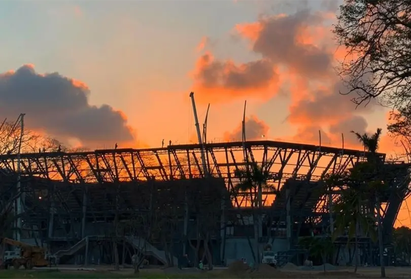 Nuevo estadio para el Abierto Mexicano de Acapulco, pr&aacute;cticamente listo para el torneo de febrero