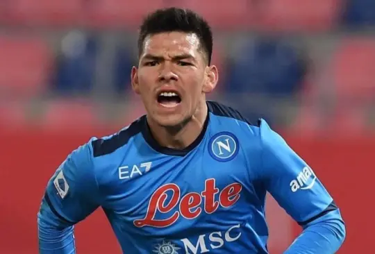 ¡Inspirado! Chucky Lozano marca doblete en el duelo del Napoli ante el Bolonia