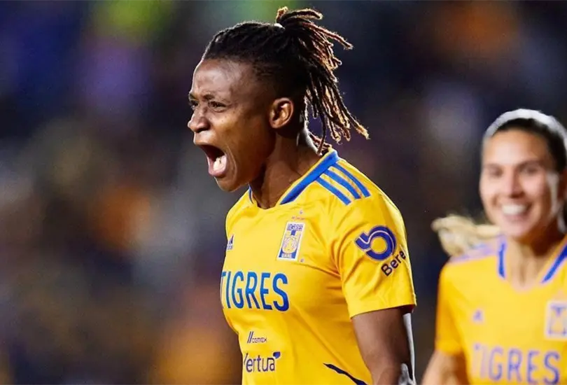 El gol con el que Uchenna Kanu se estrena en Tigres Femenil El gol con el que Uchenna Kanu se estrena en Tigres Femenil
