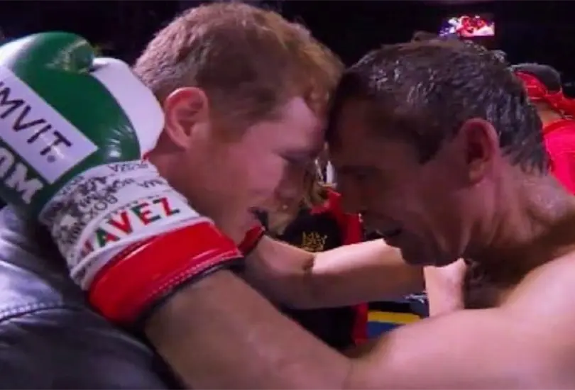 Julio C&eacute;sar Ch&aacute;vez presume la gran amistad que tiene con el Canelo &Aacute;lvarez 