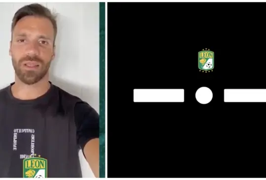 Con código morse, León presenta a su refuerzo Gary Kagelmacher