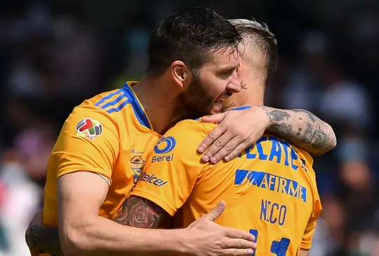 Gignac y Diente López salvan a Tigres de la derrota ante Pumas