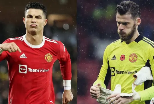 De Gea hizo fuerte reclamo a Cristiano Ronaldo en el Man United-Wolves