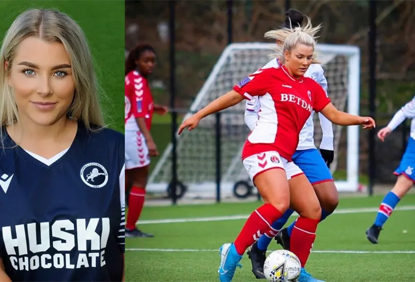 Madelene Wright, de ser despedida como futbolista a triunfar vendiendo fotos