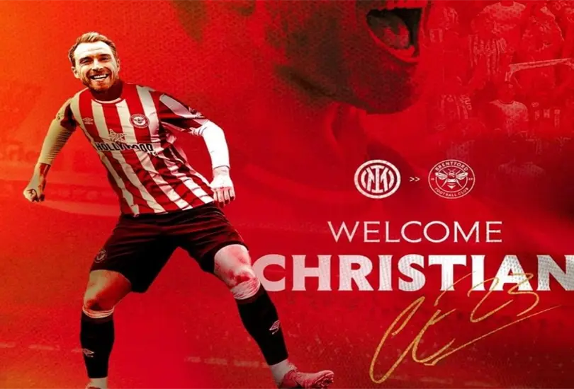 Eriksen ficha con el Brentford; &iquest;cu&aacute;l es el aparato que le permite jugar?