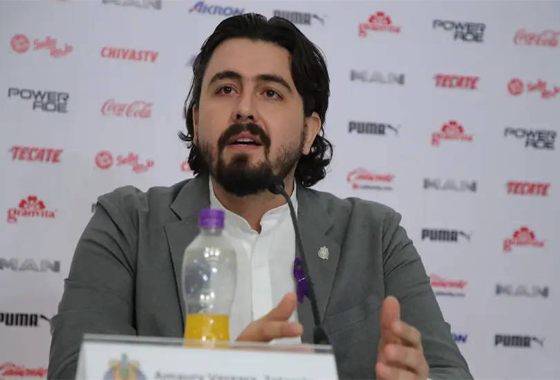 Amaury Vergara hizo su debut en el programa Shark Tank y la afición pide que invierta en Chivas Amaury Vergara hizo su debut en el programa Shark Tank y la afición pide que invierta en Chivas