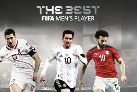 Messi, Lewandowski y Salah están en la terna por el Premio FIFA The Best