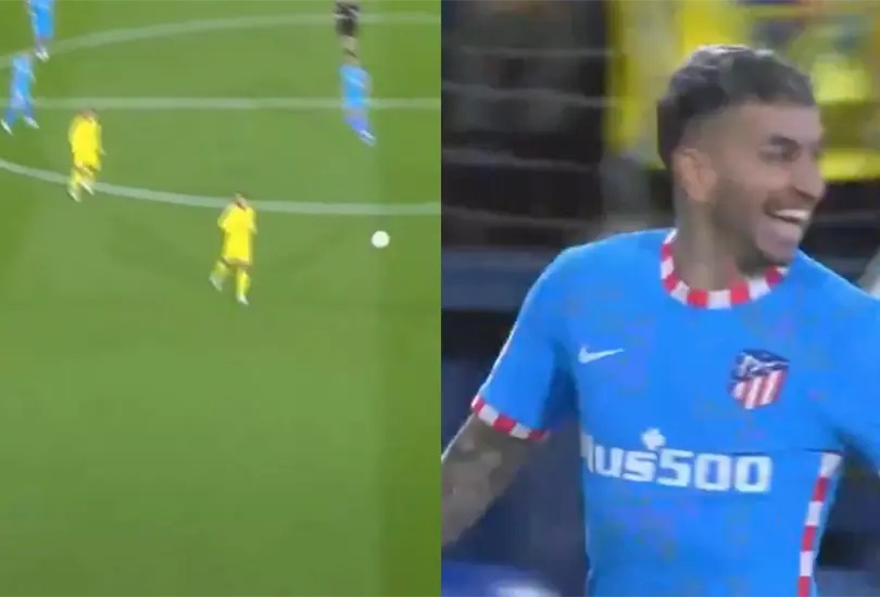 Ángel Correa se luce con GOLAZO de media cancha en el Villarreal vs Atletico Ángel Correa se luce con GOLAZO de media cancha en el Villarreal vs Atletico