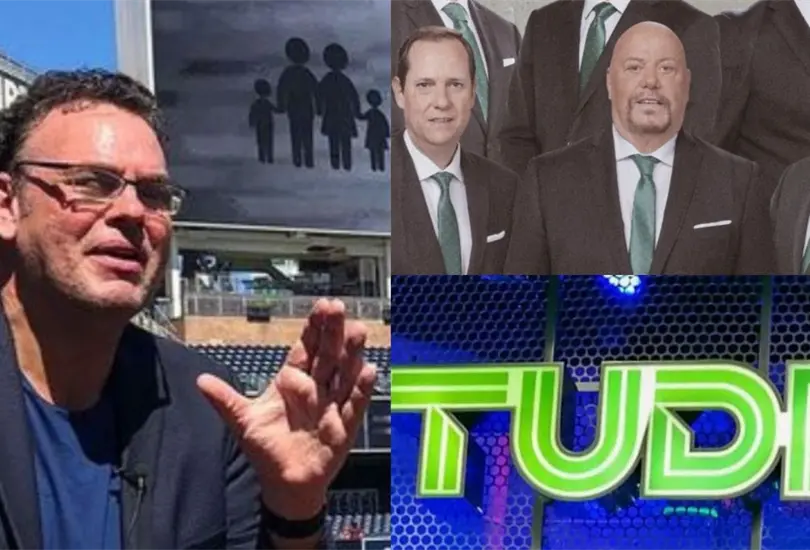David Faitelson lamentó que los colaboradores de TUDN criticaran al América cuando pertenecen a la misma empresa. David Faitelson lamentó que los colaboradores de TUDN criticaran al América cuando pertenecen a la misma empresa.