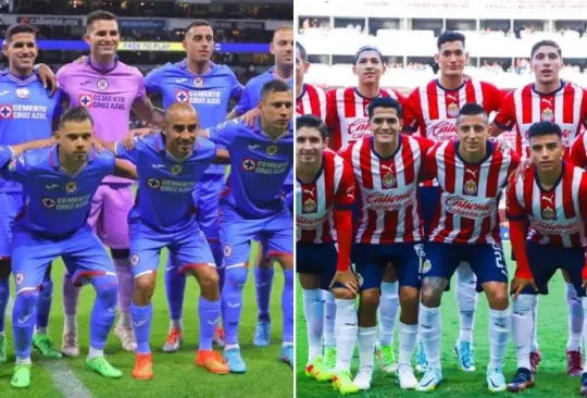 Cruz Azul y Chivas protagonizarán uno de los partidos más importantes de la Jornada 17, el cual tiene sabor a liguilla.