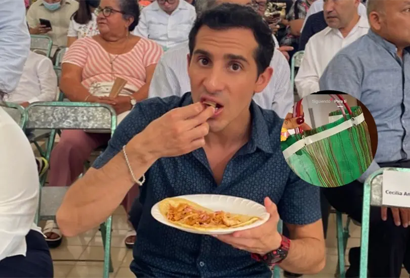 Lylo Fa presumi&oacute; la peculiar lonchera de Rommel Pacheco en sus redes sociales.