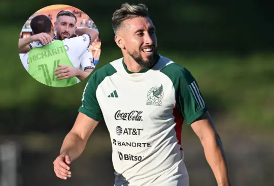 Héctor Herrera comentó que no sabe si el Tri extrañará a Chicharito Hernández en Qatar 2022