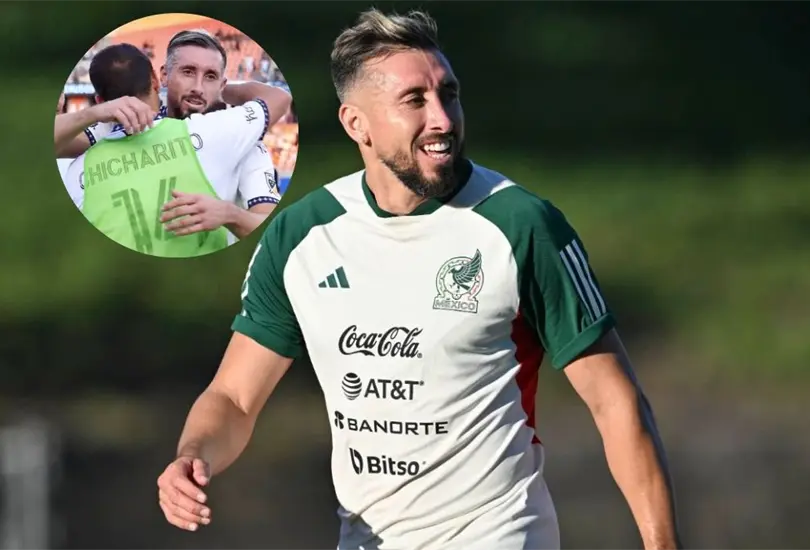 H&eacute;ctor Herrera coment&oacute; que no sabe si el Tri extra&ntilde;ar&aacute; a Chicharito Hern&aacute;ndez en Qatar 2022