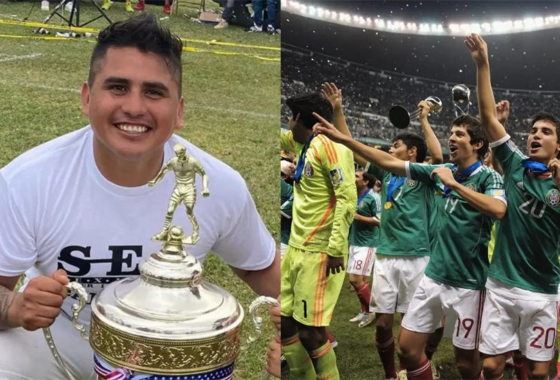 Julio Momia G&oacute;mez es uno de los campeones del mundo Sub-17 de 2011 que ahora juegan en el llano.