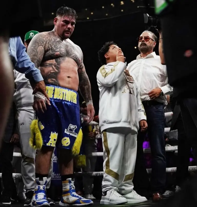 Andy Ruiz logró vencer a Luiz Ortiz. (@andy_destroyer13)