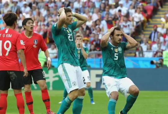 Alemania fue una de varias campeonas del mundo que fueron eliminadas en fase de grupos de un Mundial