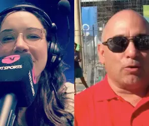 La épica respuesta de Majo González a comentarista de Claro Sports por su narración