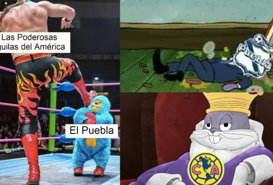 Los memes fueron bastante descriptivos luego de la goleada 1-6 del América al Puebla.