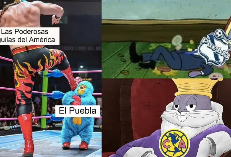 Los memes fueron bastante descriptivos luego de la goleada 1-6 del Am&eacute;rica al Puebla.