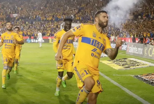 André-Pierre Gignac dio el triunfo a Tigres sobre Pachuca en la ida de los Cuartos de Final del Apertura 2022 de la Liga MX.