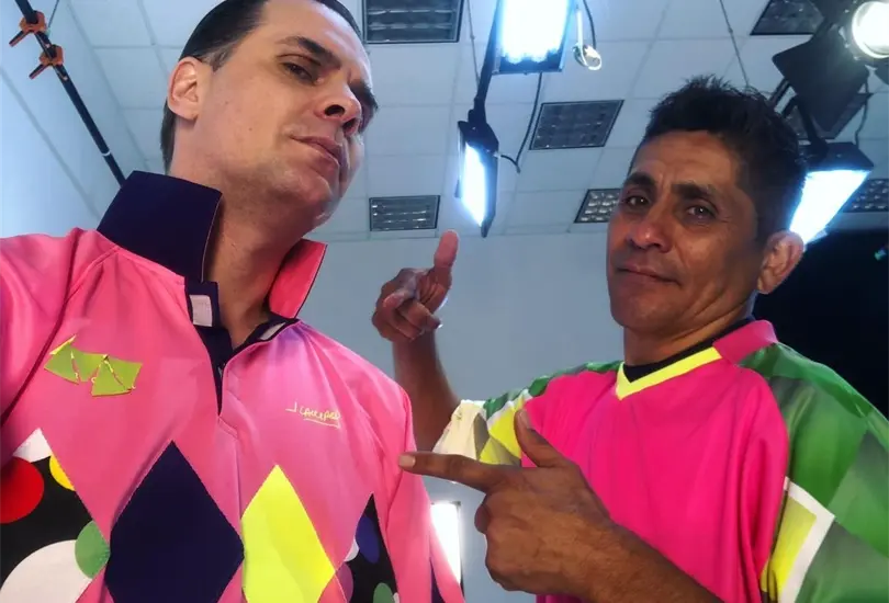 Christian Martinoli se mofó de lo que hizo Televisa porque su imagen y la de Jorge Campos iban a salir en un anuncio de casa de apuestas. Christian Martinoli se mofó de lo que hizo Televisa porque su imagen y la de Jorge Campos iban a salir en un anuncio de casa de apuestas.