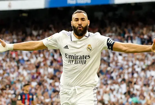 Karim Benzema adelantó al Real Madrid en El Clásico