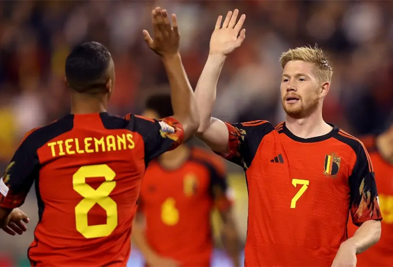 B&eacute;lgica encabeza el Grupo F de Qatar 2022