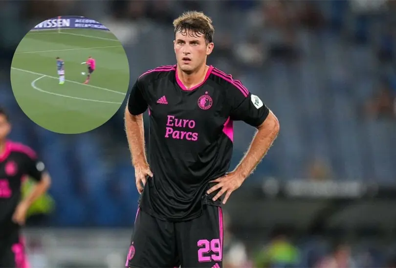 Santiago Gim&eacute;nez tuvo la oportunidad de meter un gol, pero se lo anularon