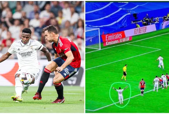 Vinicius Junior fue criticado en redes sociales tras sus acciones polémicas en el empate del Real Madrid ante el Osasuna.