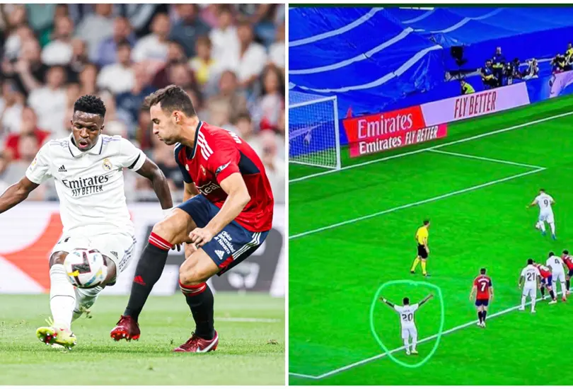 Vinicius Junior fue criticado en redes sociales tras sus acciones polémicas en el empate del Real Madrid ante el Osasuna. Vinicius Junior fue criticado en redes sociales tras sus acciones polémicas en el empate del Real Madrid ante el Osasuna.