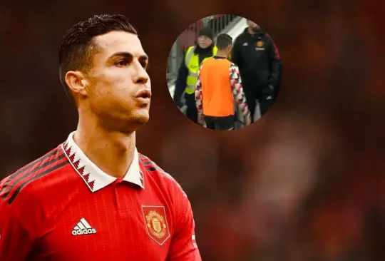 Cristiano Ronaldo fue suspendido por el Manchester United tras abandonar la cancha del Old Trafford