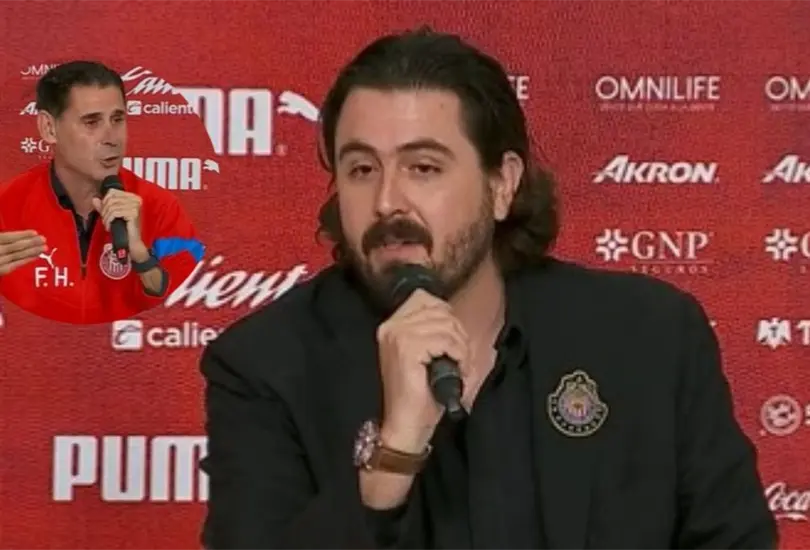 Amaury Vergara est&aacute; entusiasmado por la nueva historia que escribir&aacute; Chivas con la llegada de Fernando Hierro.