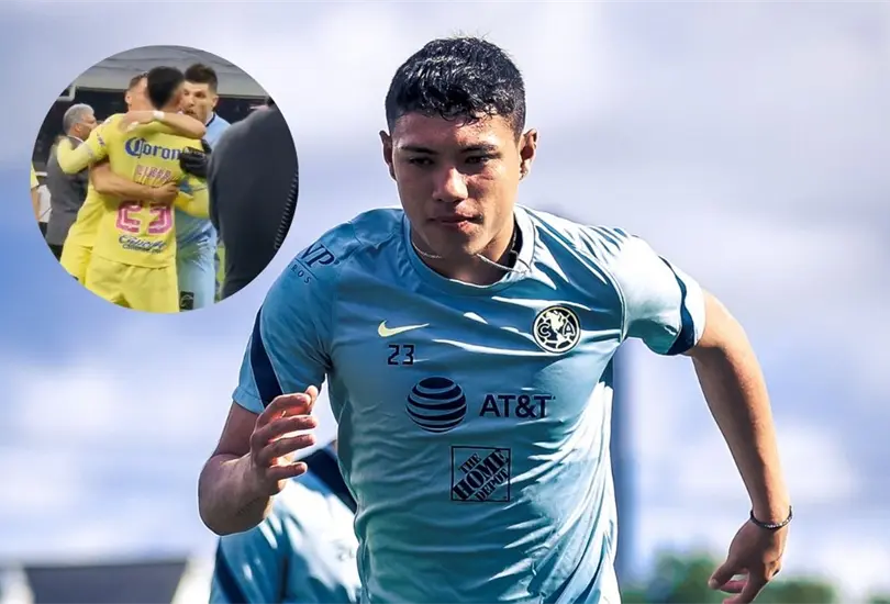 Emilio Lara protagonizó una bronca al término del América vs Toluca de la liguilla del Apertura 2022 Emilio Lara protagonizó una bronca al término del América vs Toluca de la liguilla del Apertura 2022