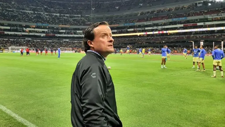Mikel Arriola previo al encuentro de América vs Toluca. @MikelArriolaP