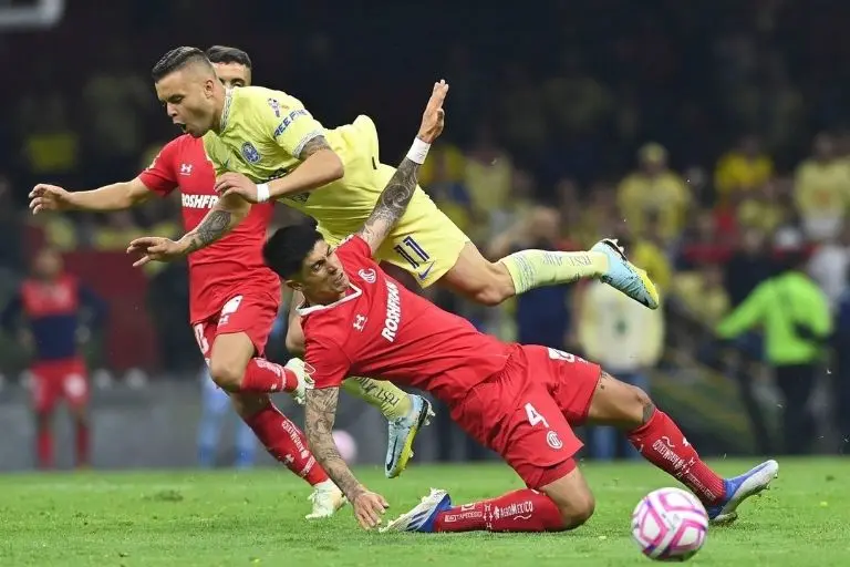El América cayó ante Toluca, pese a ser amplio favorito. (@tolucafc)