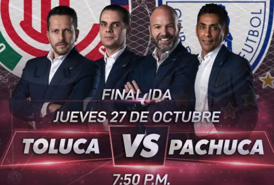 TV Azteca hizo oficial que transmitirá la final de ida entre Toluca vs Pachuca. 