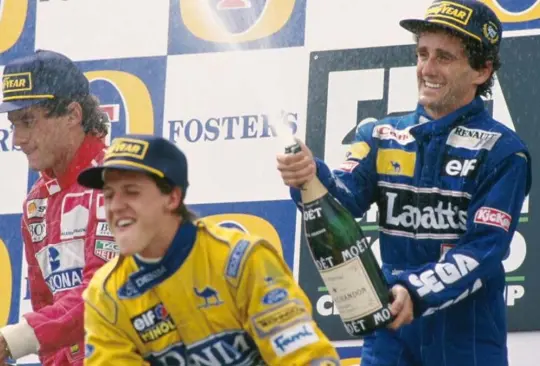 Michael Schumacher y Ayrton Senna son dos de las leyendas de la F1 que compitieron en el GP de México