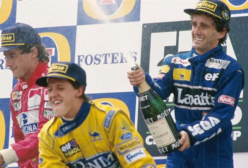 Michael Schumacher y Ayrton Senna son dos de las leyendas de la F1 que compitieron en el GP de M&eacute;xico