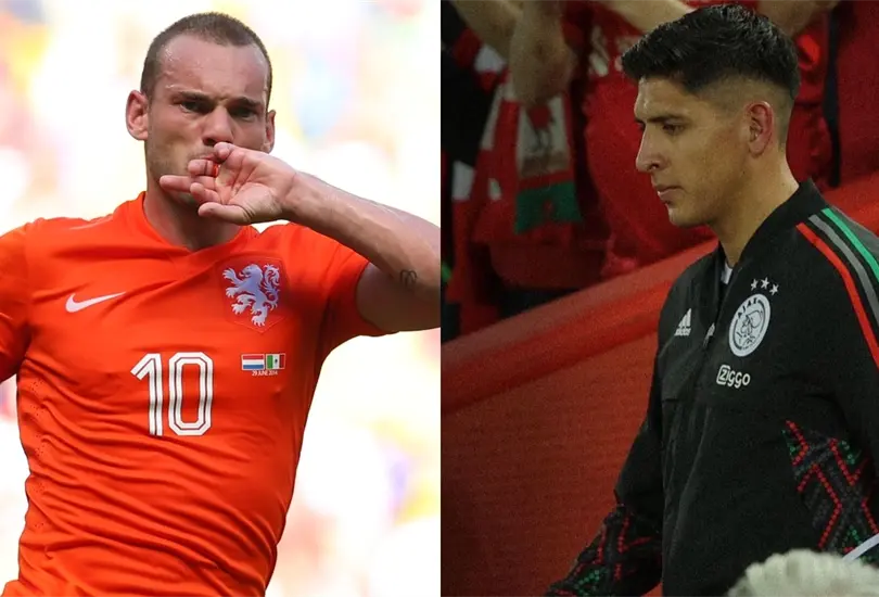 Edson Álvarez fue criticado por Wesley Sneijder y este último pidió que lo vendieran del Ajax Edson Álvarez fue criticado por Wesley Sneijder y este último pidió que lo vendieran del Ajax