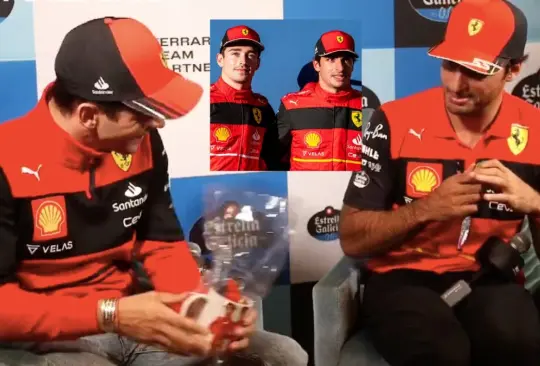 Charles Leclerc y Carlos Sainz Jr. quedaron sorprendidos al probar dulces mexicanos